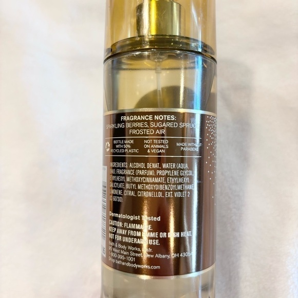 New Bath & Body Works Golden Berry Mistletoe body set - Picture 3 of 6